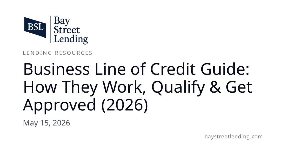 Business Line of Credit Rates September 2026: 8–22% APR